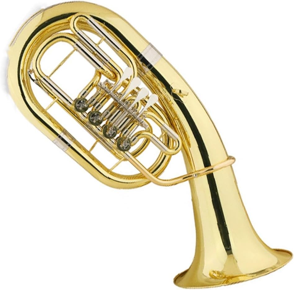 B Flat Key Four Keys Euphonium Phosphor Bronze Mouthpiece Euphonium All-brass Instrument
