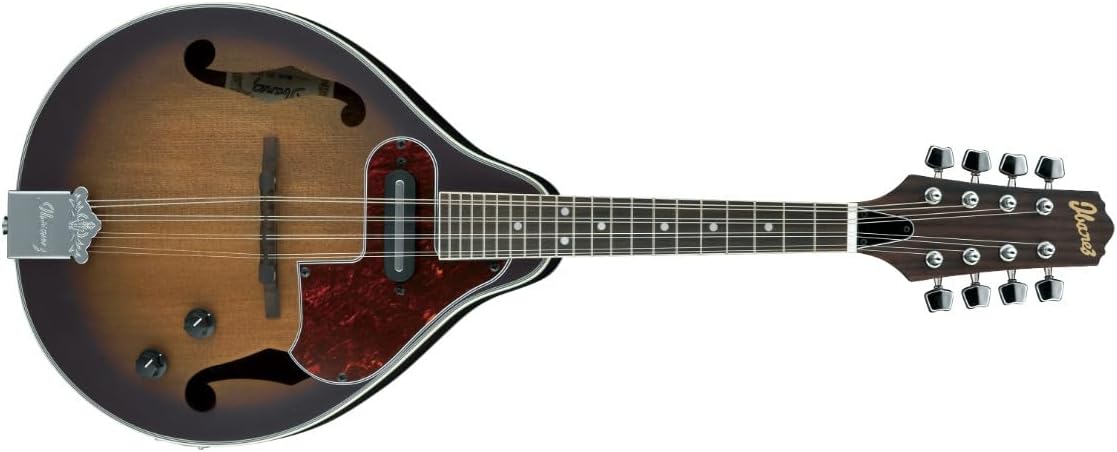 Ibanez M510E Acoustic-electric Mandolin - Open Pore Vintage Sunburst
