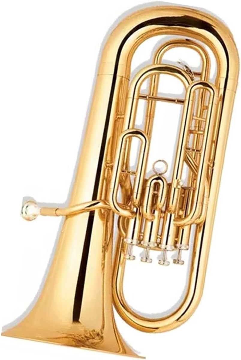 The Four Key Euphonium Instrument Brass In B Flat Is Suitable For Beginners Euphonium All-brass Instrument