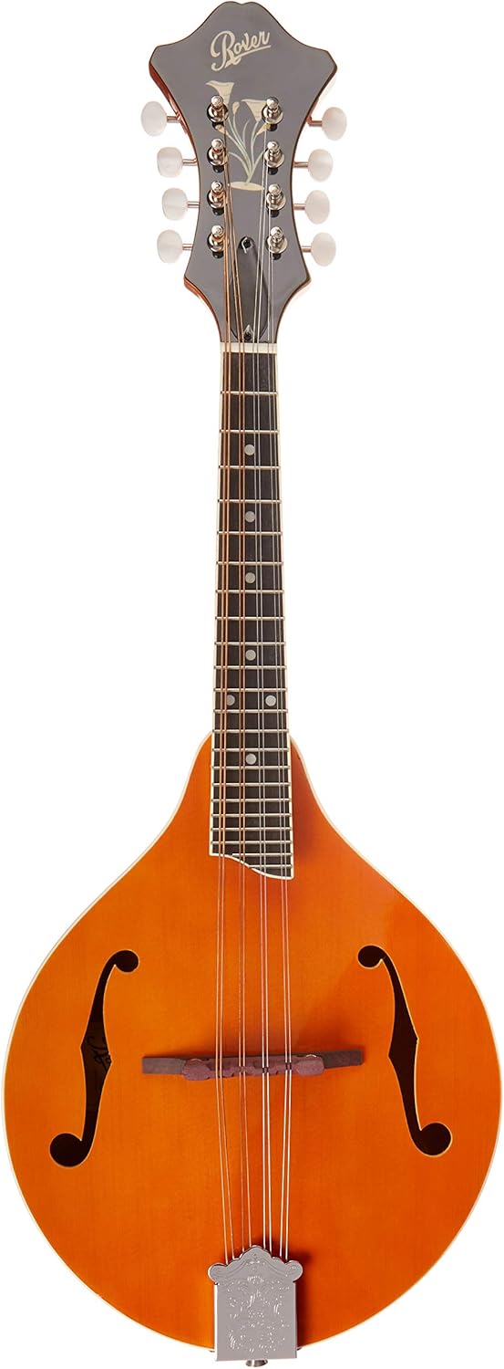 Rover RM-70 Deluxe A-Model Mandolin – Translucent Amber