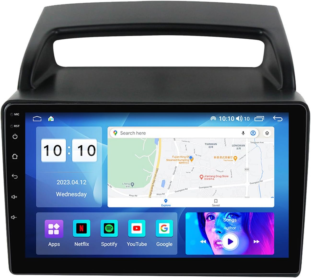 Android Car Stereo with 9 inch Display Carplay Bluetooth FM/AM RDS Radio GPS Navigation for KIA Carnival VQ 2006-2014 5G WiFi Android Auto