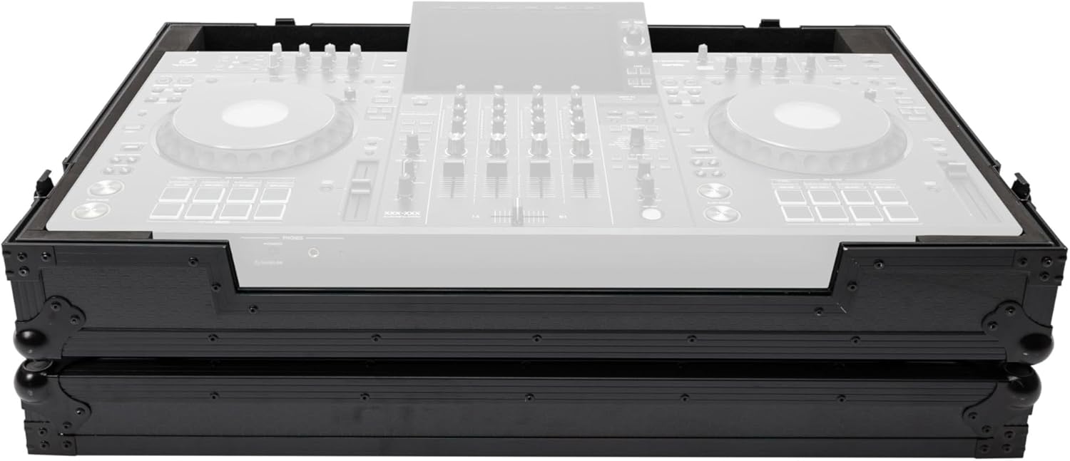 Magma All Black Case Compatible with AlphaTheta XDJ-AZ and Pioneer DJ XDJ-XZ with Wheels (MGA41040)