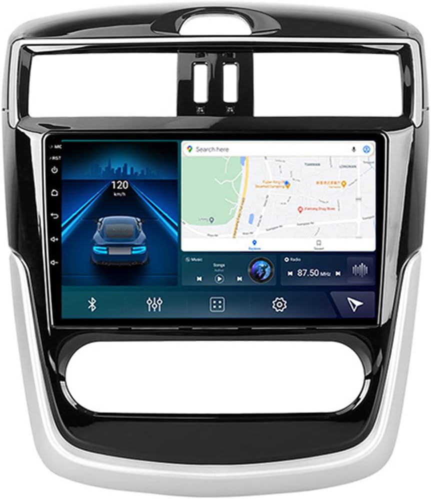 Double Din Android 11 Car Stereo with GPS 9 Inch Touch Screen Car Radio Bluetooth Head Unit Multimedia MP5 Player for Nissan Serena 2016-2018 with Backup Camera/4G/WIFI/DSP