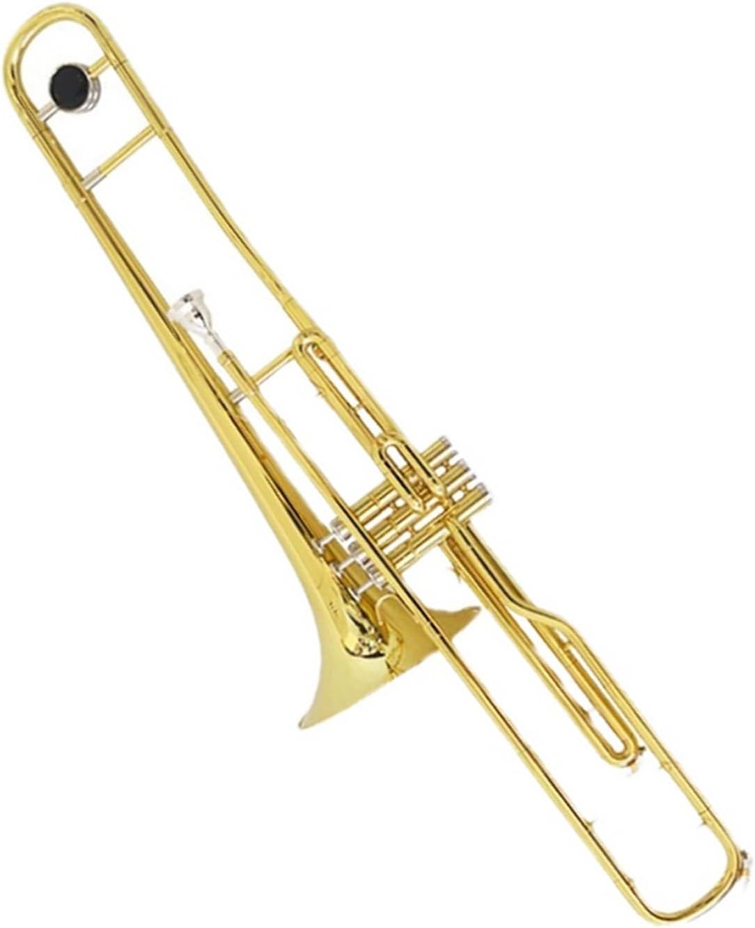 Professionals euphonium Instrument C-key Trombone Lacquered Gold Brass Bow Trombone Stage Performance Gold