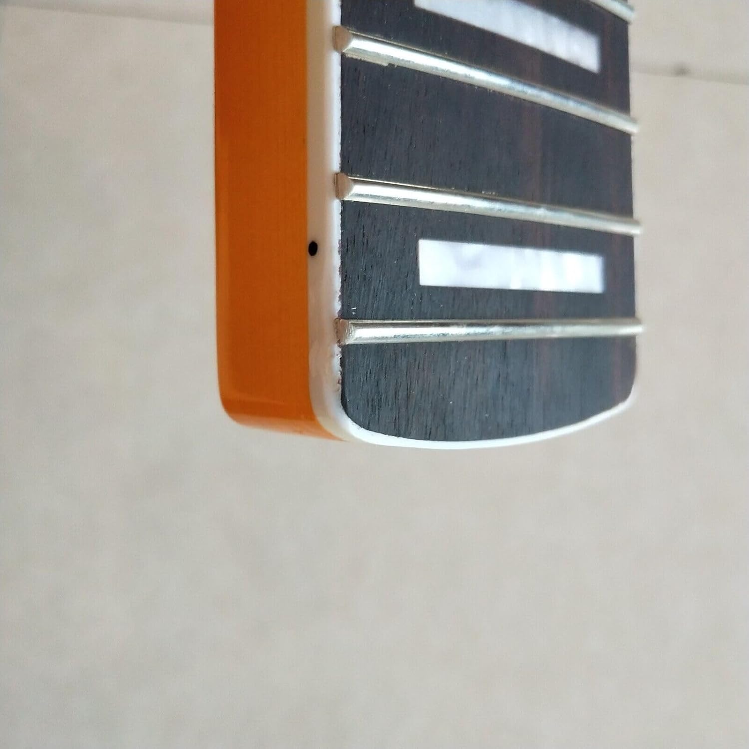 High Electric Bass Guitar Neck 21st Fret Maple Rosewood Fingerboard Replacement Parts