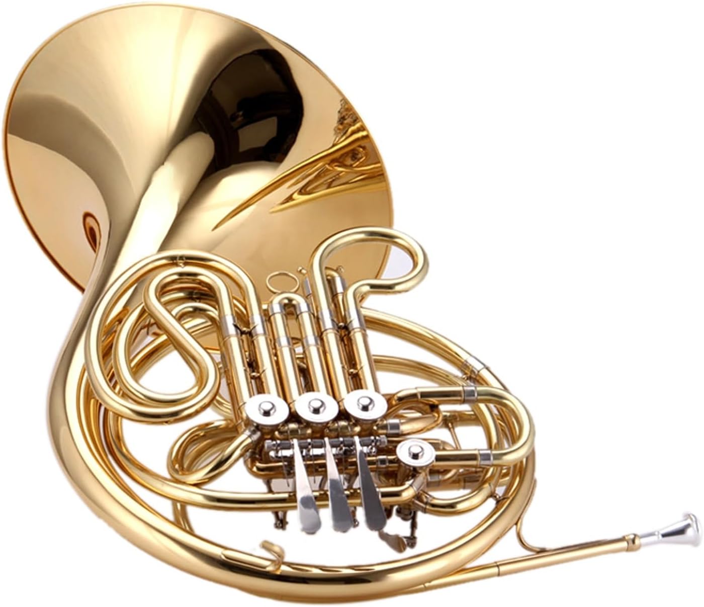 4 Key French Horn Professional French Horn Four Key Double Row Wind Instrument In The Key Of B Flat Or F