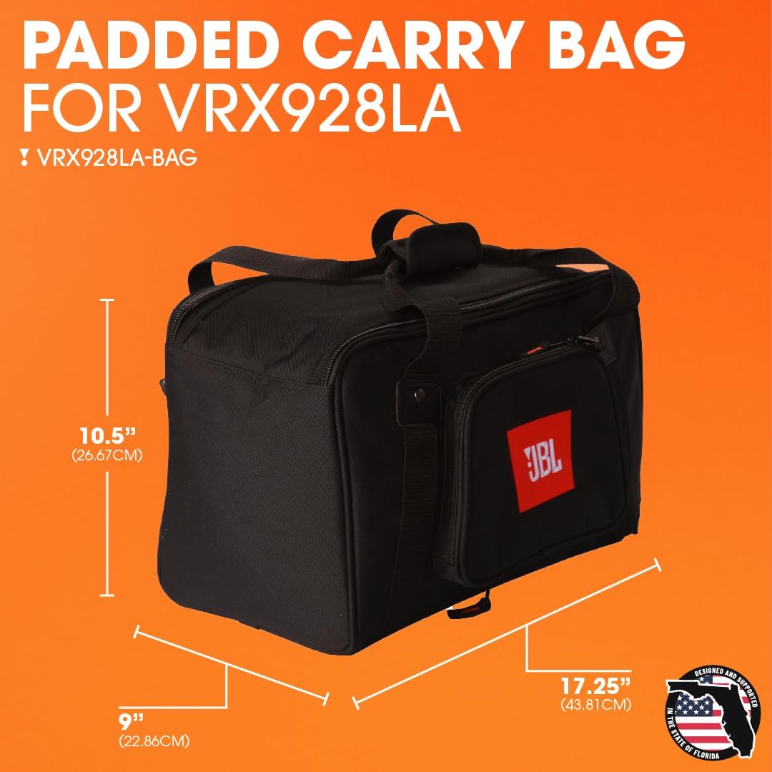 JBL Bags Travel Accessory-Luggage Cart, Black, VRX928LA Bag (VRX928LA-BAG)