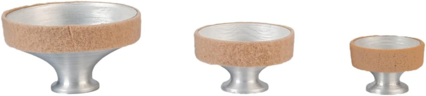 Saxophone Parts 3 PCS Sax Mute Set Aluminum Alloy Sax Mute Saxophone Sound Dampener Practice Silencer