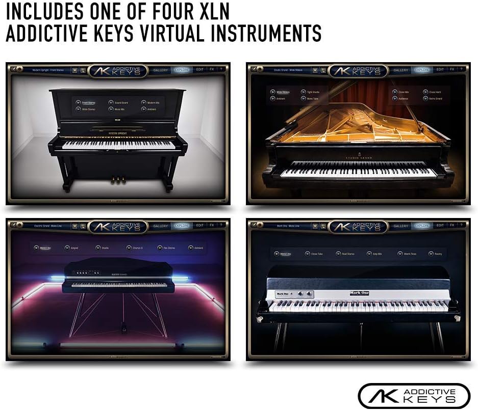 Focusrite Scarlett 2i2 Studio 3rd Gen USB Audio Interface and Recording Bundle with Monitors, Boom Microphone Stand, Microphone Cable, Pop Filter and Interconnect Cable (6 Items)