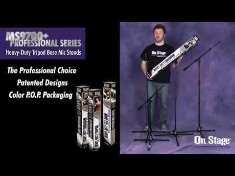 OnStage On-Stage MS9411TB Plus Pro Kick Drum Microphone Stand