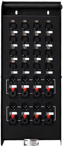 Seismic Audio - SALS-16x8x50 - 16 Channel 50' Pro Stage XLR Snake Cable (XLR & 1/4