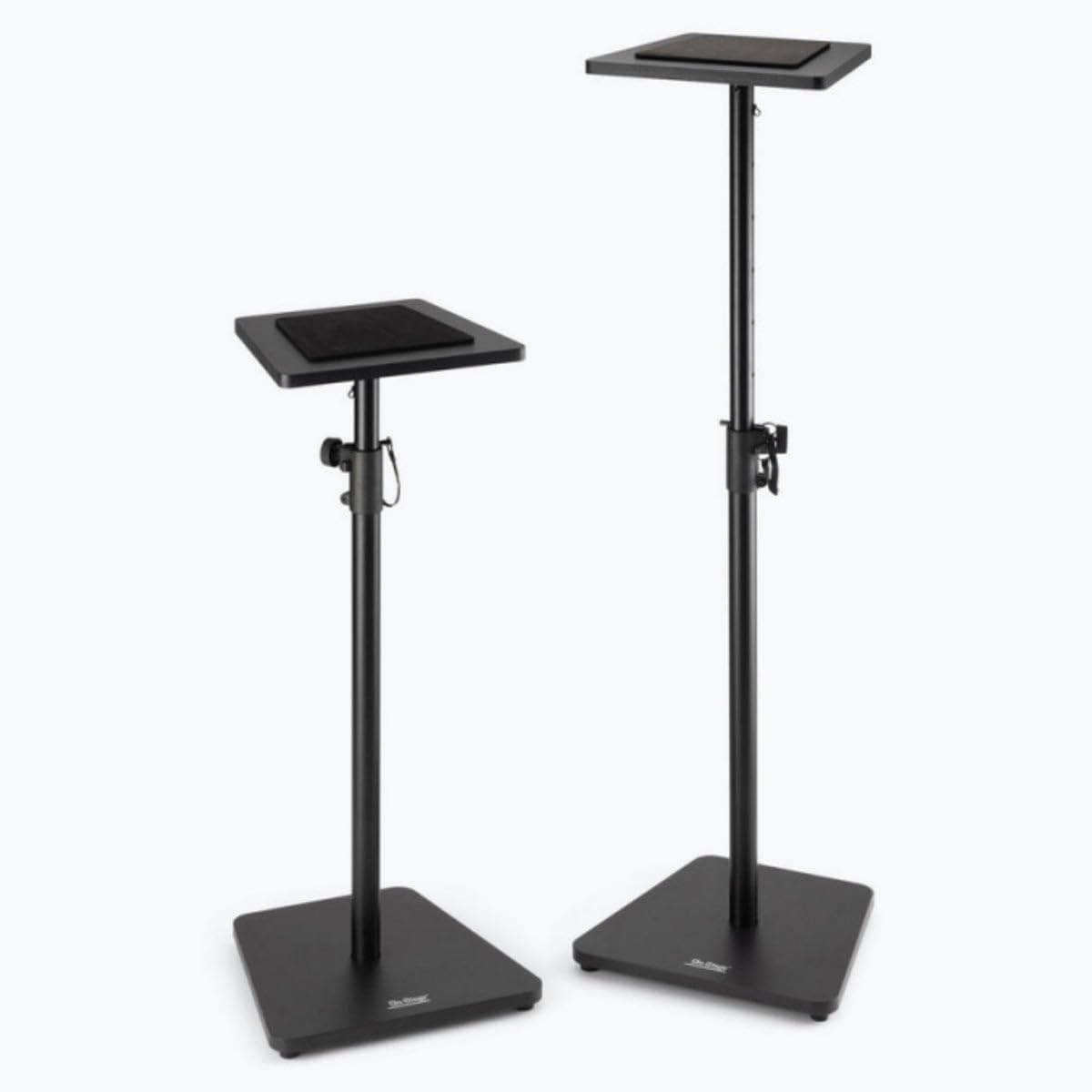 On-Stage SMS7500B Wood Studio Monitor Stands, Pair, Black