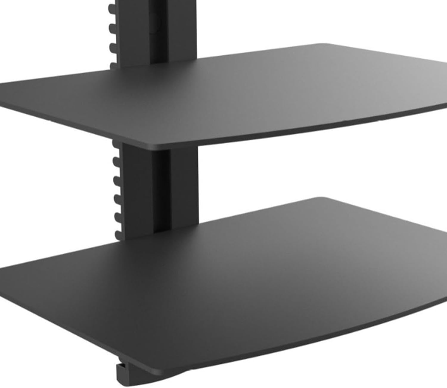 ing Entertainment Center Shelf, 2 Tier Wall Mount TV Shelf, ad BeaSa with s and y truction, for Home Theater System and Li Room r