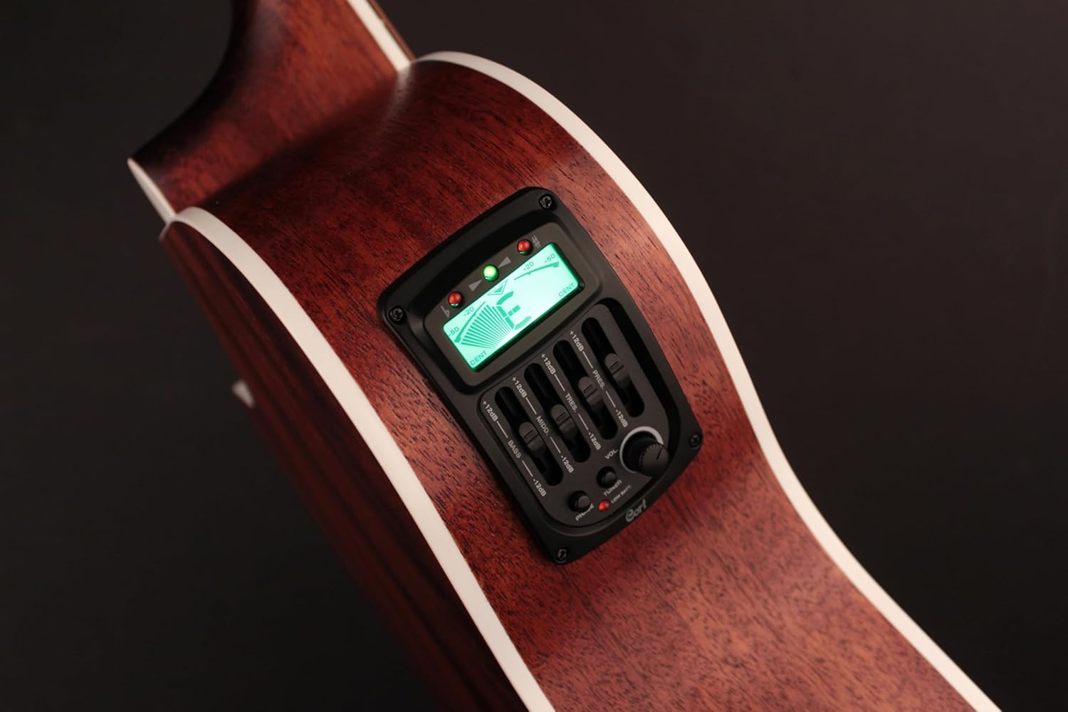 Cort GAMEDX12OP Grand Regal Acoustic Electric (12 String) Cutaway Guitar, Open Pore