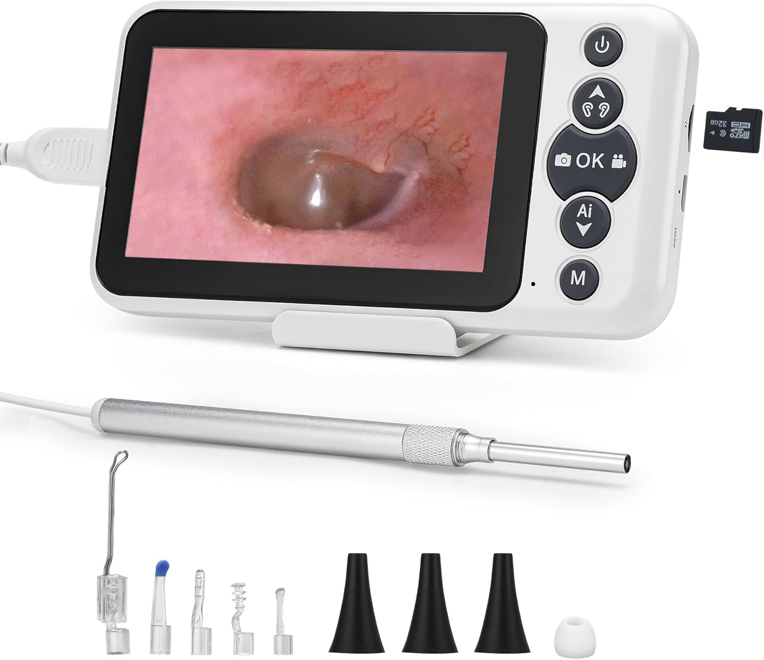 Digital Otoscope with Gyroscope, 4.5