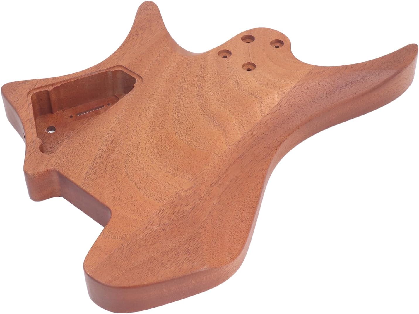 Unfinished Guitar Barrel Body, DIY Electric Guitar Parts for Easy Customization Unfinished Guitar Barrel Body