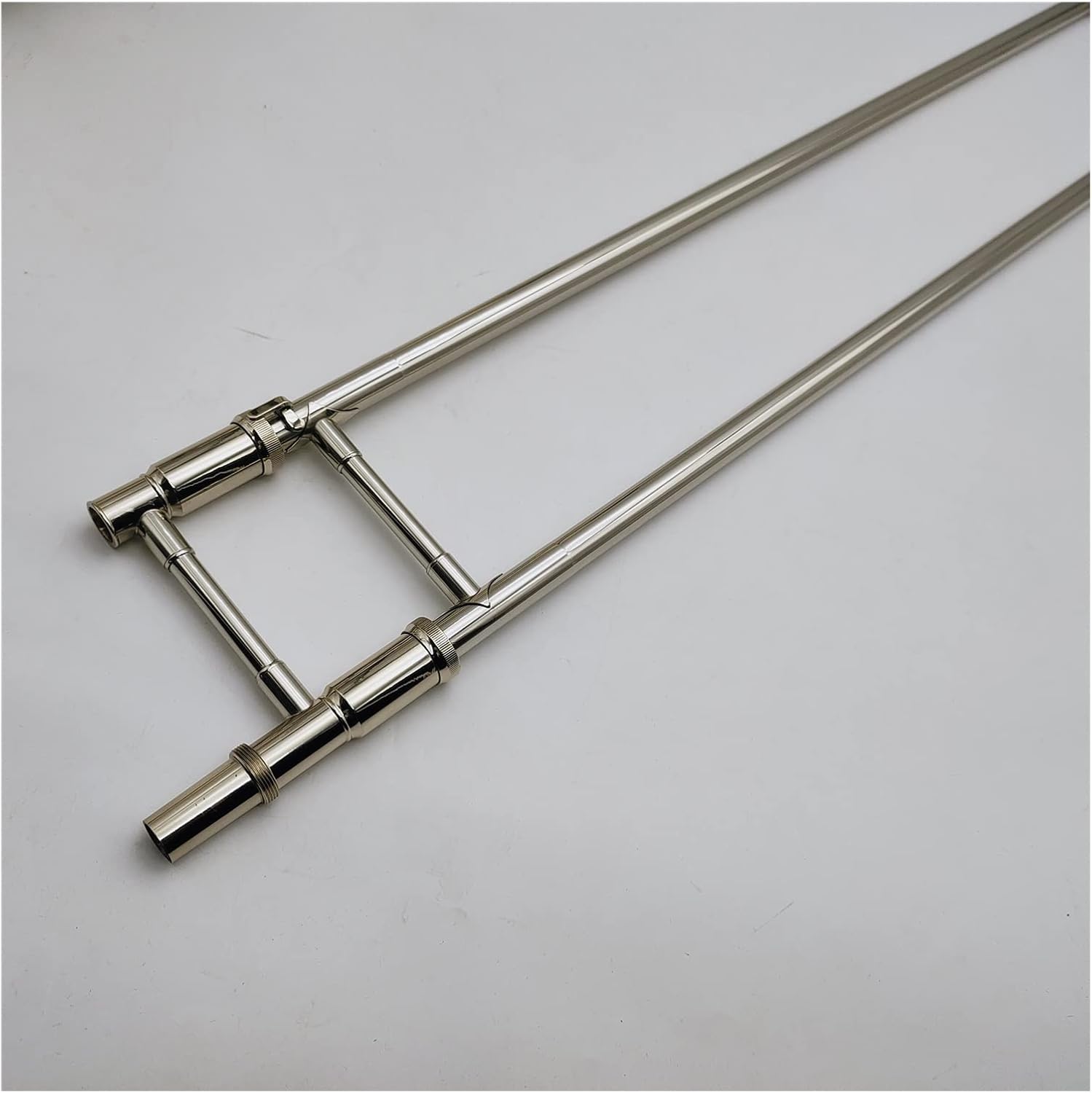 TSTS Trombone Bb/F Tenor Brass Lacquered Gold Plated Professional Musical Instrument with Mouthpiece Case Beginner Trombone