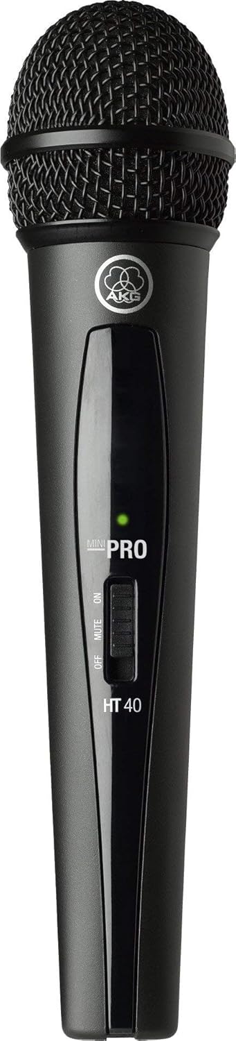 AKG Pro Audio Wireless Microphone System (MINI2VOC-US25A/C) (Renewed)