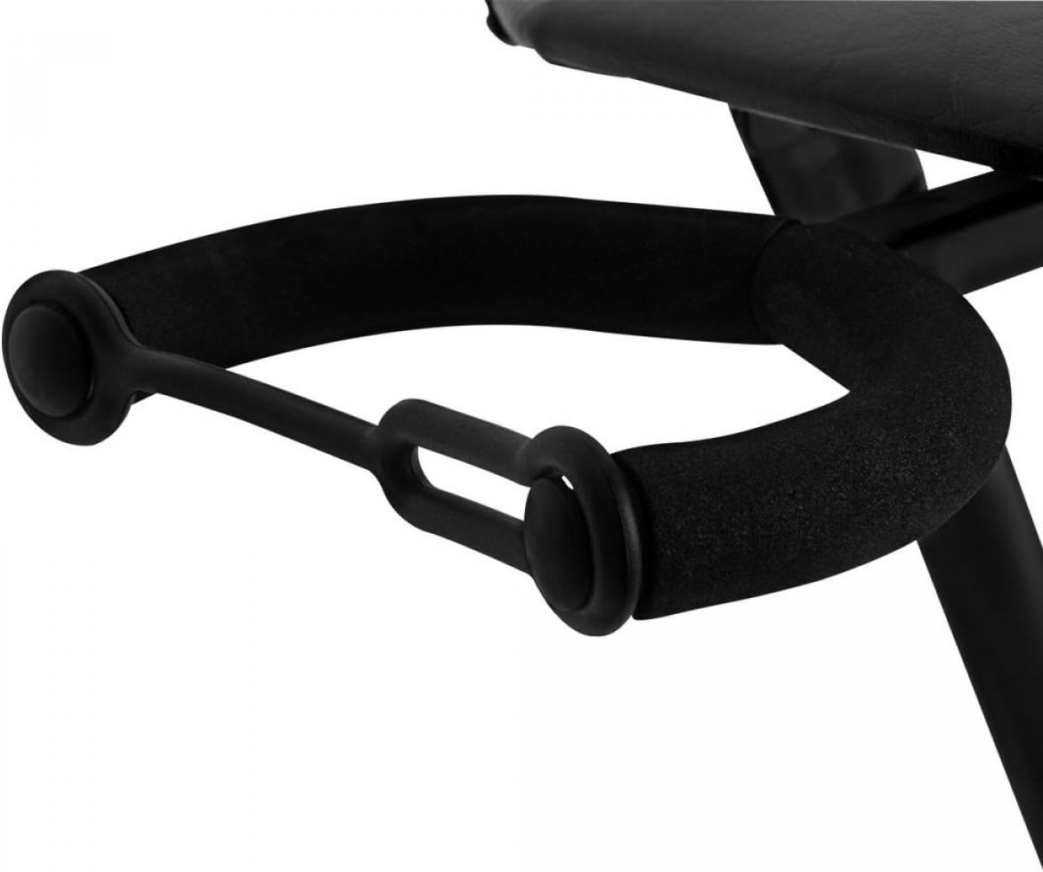 OnStage On-Stage DT7500 Guitarist Stool with Footrest,Black