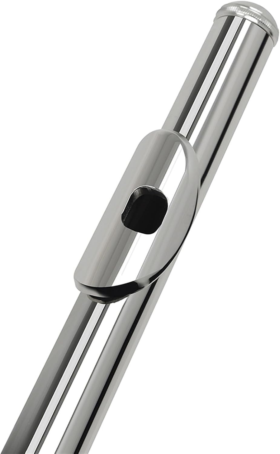 Flute Silver 16 Holes Flute with E Key Woodwind Instrument Closed Hole C Tone Cupronickel Tube with Box Flutes Musical Instruments