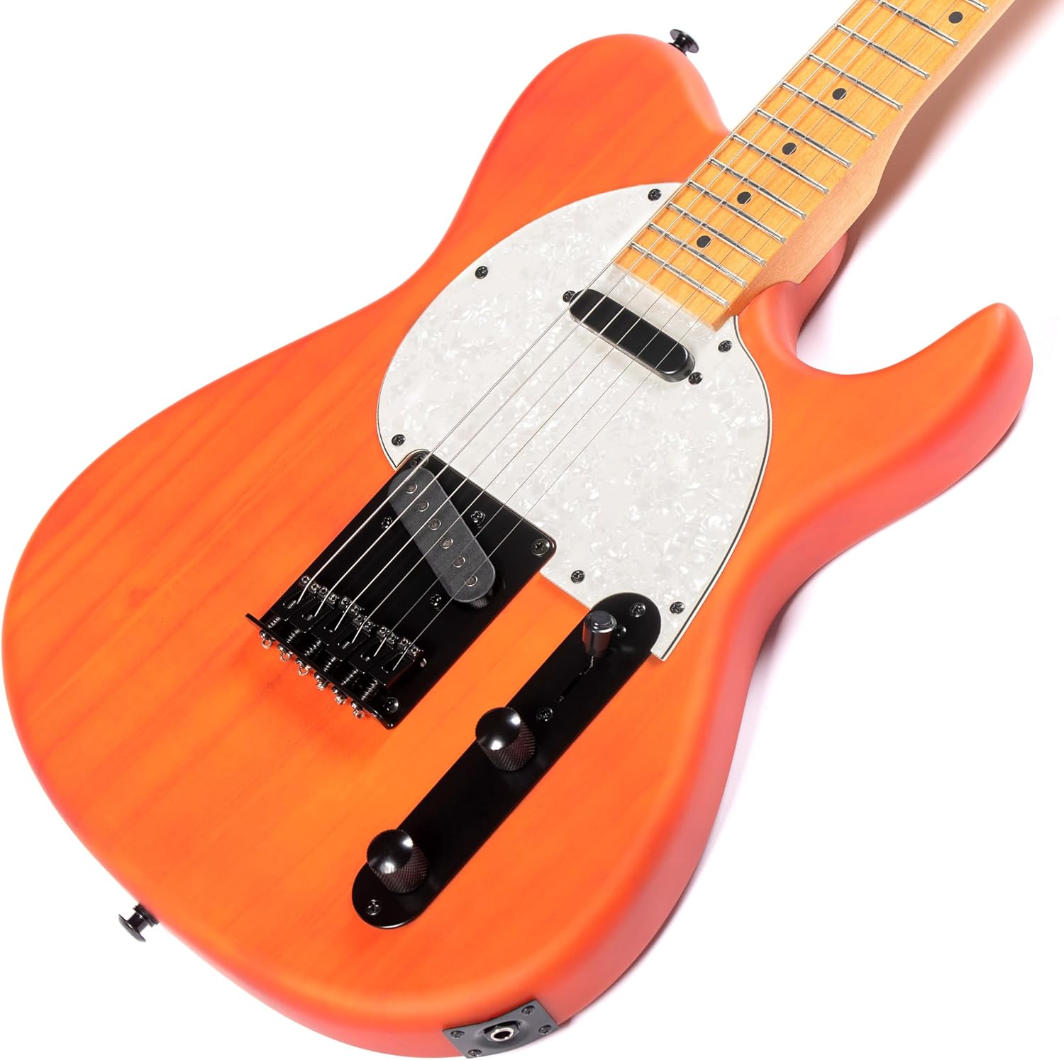 Grote Solid Electric Guita Right Handed TL Style (Coma Red)