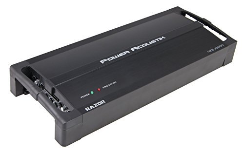 Power Acoustik RZ5-2500D - 2500 Watt 5-Channel Car Audio Amplifier by Power Acoustik