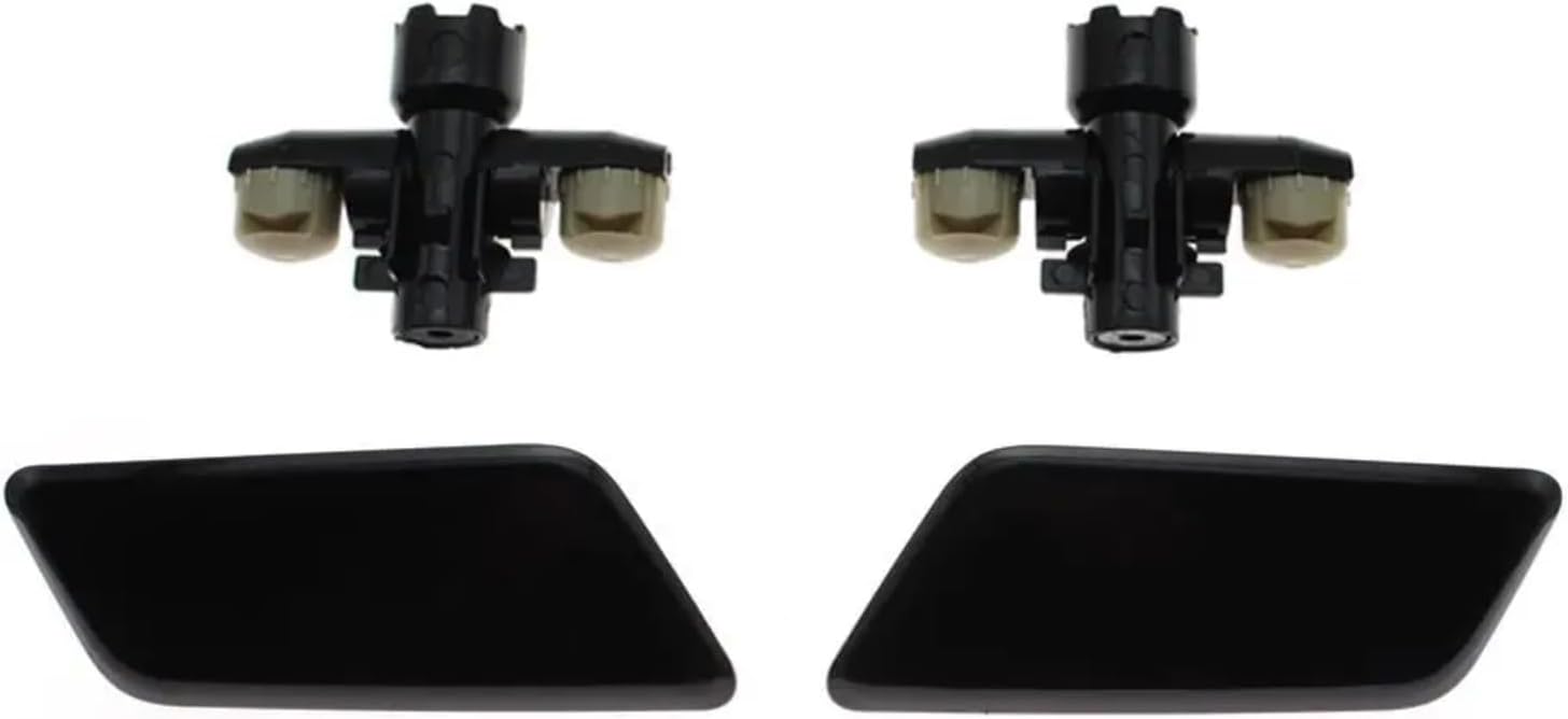 Headlight Cleaning Nozzle Compatible with Subaru for Outback 2015 2016 2017 86636AL070 86636AL080 Front Headlight Washer Nozzle Cover Left/Right Headlamp Water Spray Jet Cap