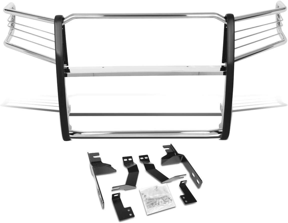 DNA Motoring GRILL-G-086-SS Front Bumper Brush Grille Guard Replacement Compatible with 19-20 Ram 1500