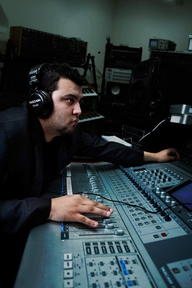 TASCAM Model 24 Recording Mixer and Studio Headphones Bundle