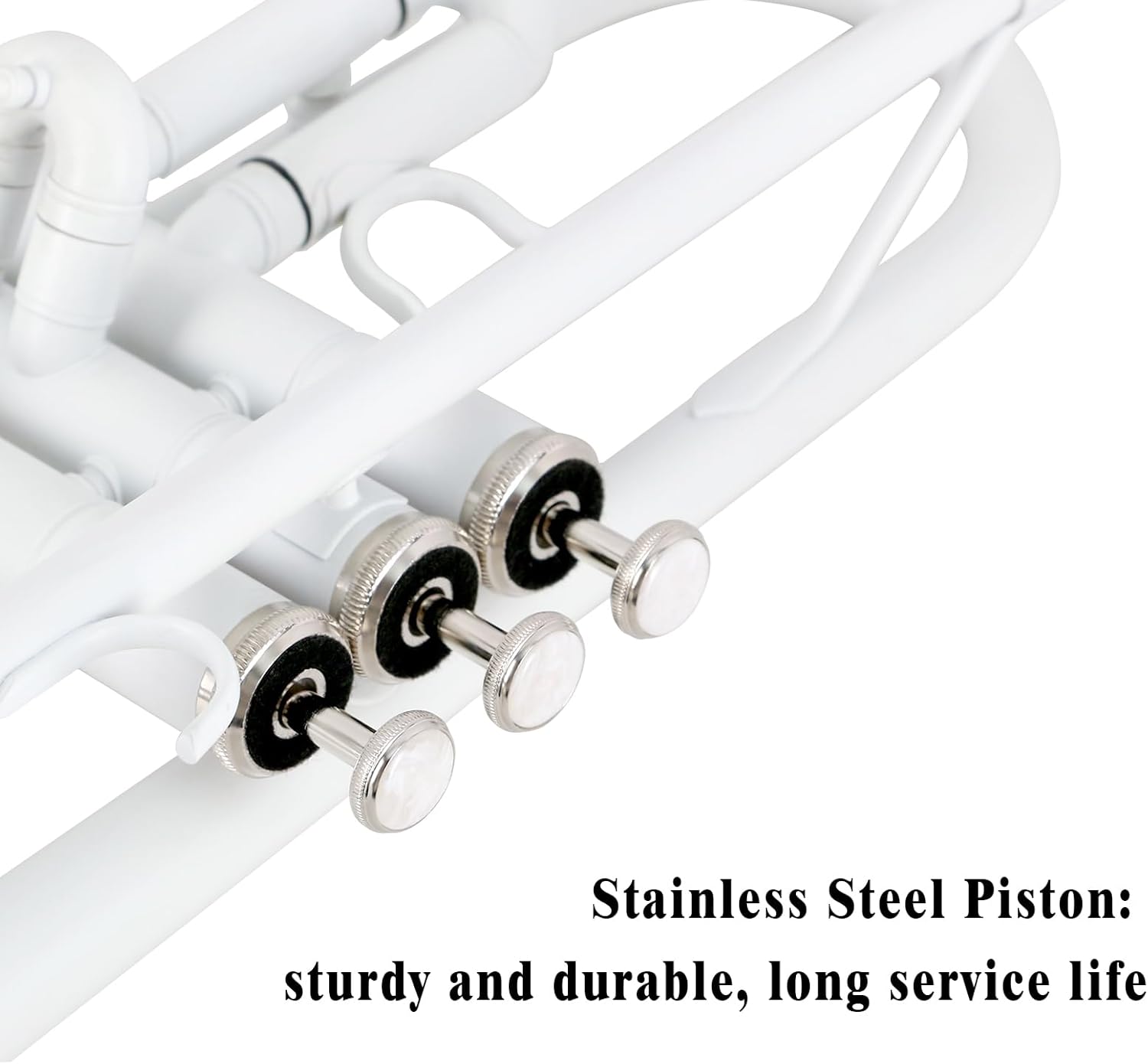 EASTROCK Bb Standard Trumpet，Trumpet Glow-in-the-dark，LuminousTrumpet (Green) Brass Instruments