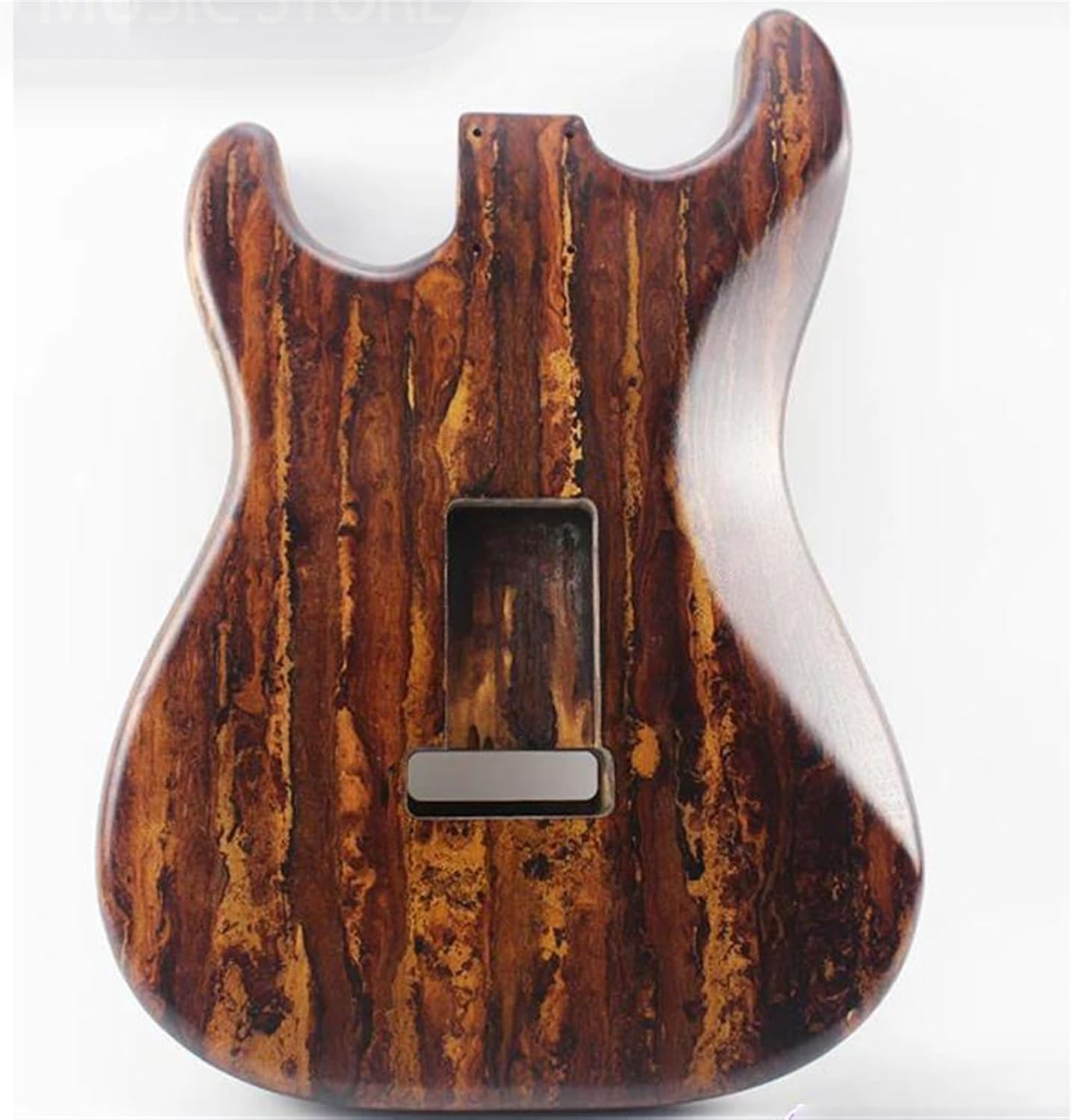 Guitar Body Guitar Replacement Parts Electric Guitar Body Alder Wood Personalized Guitar Design Brown Chinese Traditional Design For F Guitar