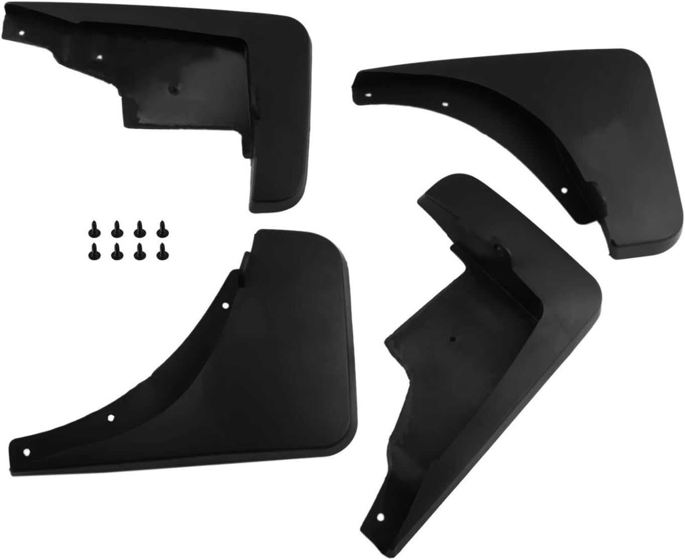 Car Mud Flaps Compatible with Jeep Compass 2011 2012 2013 2014 2015 2016 4Pcs Tire Mudguard