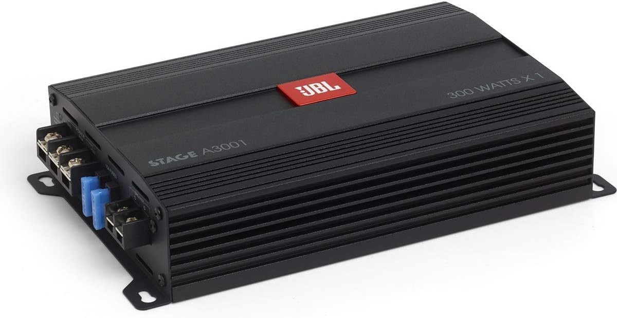 JBL Stage A3001 300-Watt @ 2 ohms Monoblock Subwoofer Amplifier (Renewed)