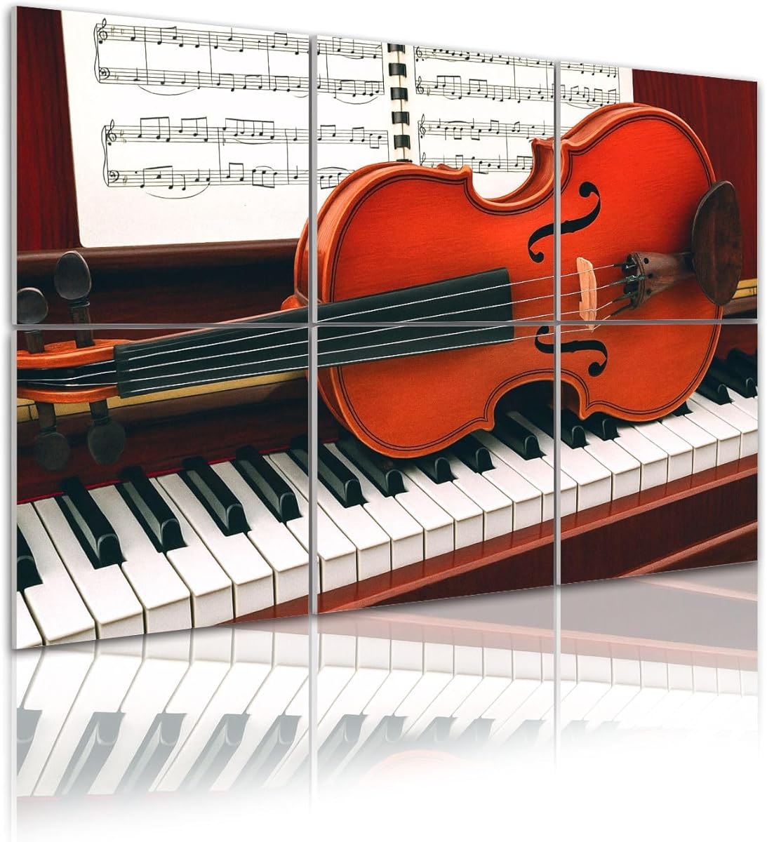 6 Pack Art Acoustic Panels Music lesson Sound Absorbing Panel 48