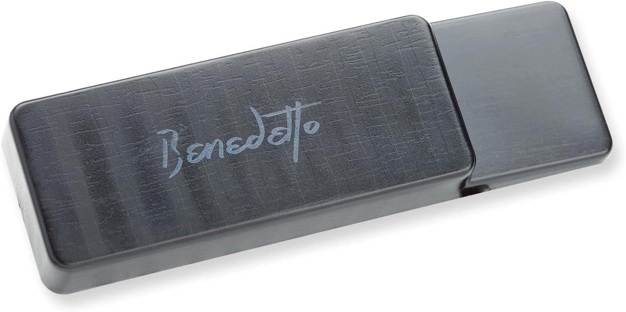 Benedetto S-6 Jazz/Archtop Alnico 5 Humbucker Guitar Pickup, Black