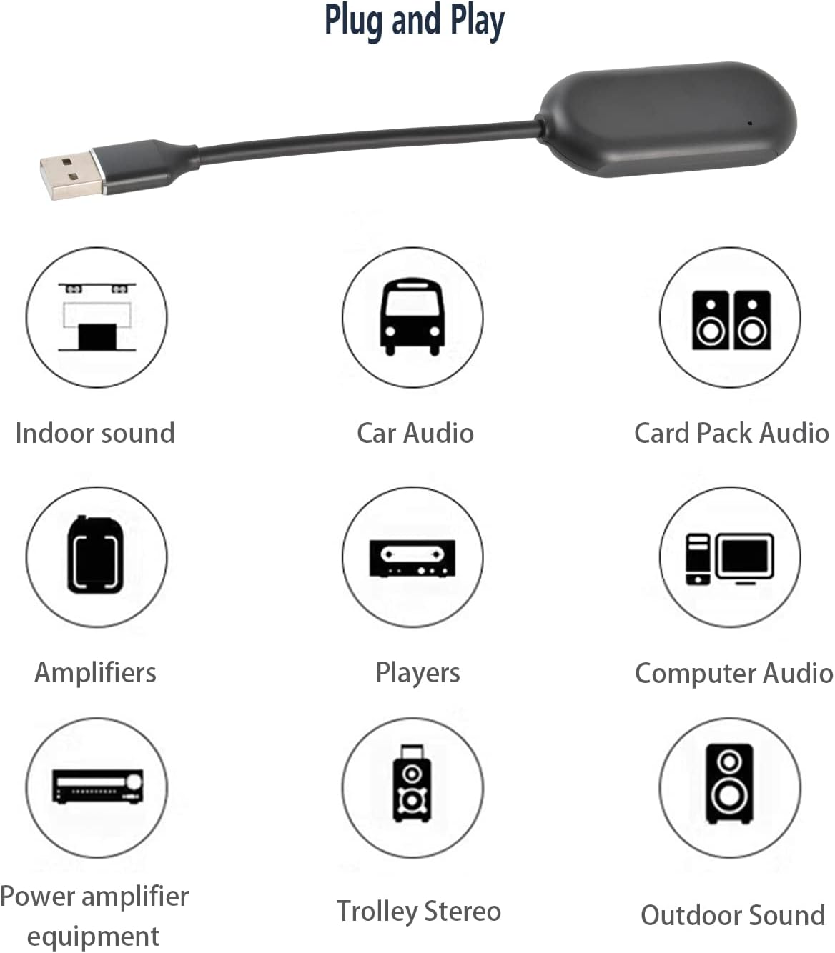 Wireless Handheld Dynamic Microphone,USB Receiver Reception Distance up to 132 Feet,UHF Non-Crosstalk,Anti-Echo,Metal Feel,Multi-Purpose mic for Singing,Party,Wedding,DJ,Speech