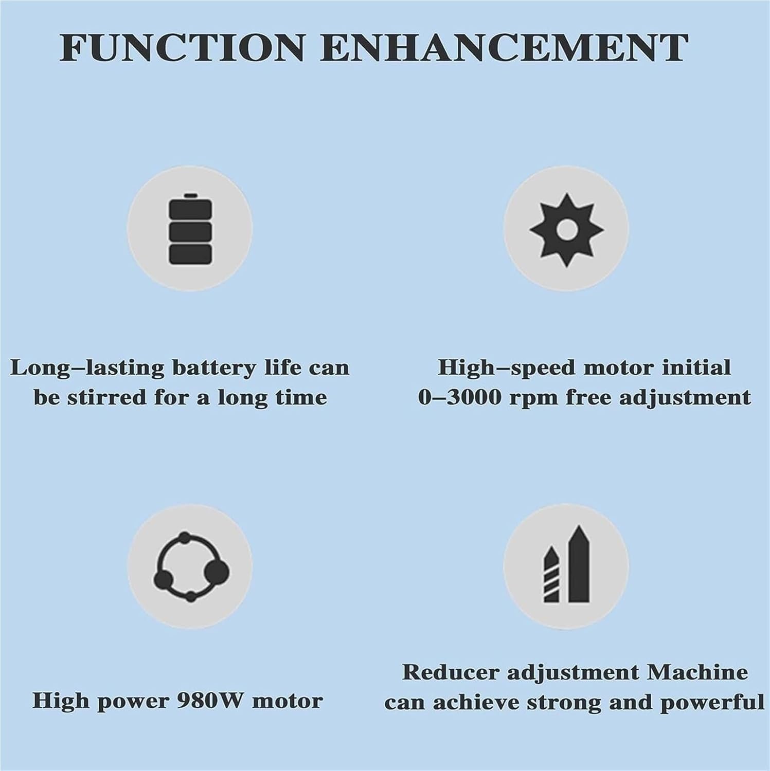 980W Electric Tank Mixer Machine, Commercial 1 Ton Paint Stirring Machine With Support Hanger, Paint Mixing Equipment, for Ink Dissolver Agitator