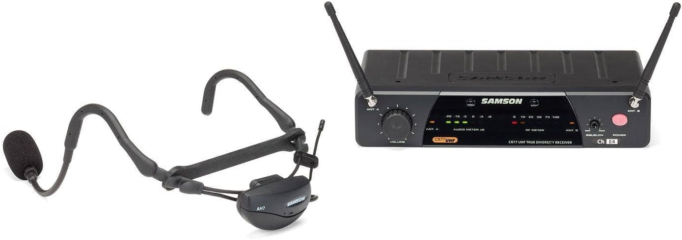 SAMSON Airline 77 AH7 Wireless System Fitness Headset (Channel K2)