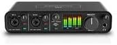 MOTU M4 4x4 USB-C Audio Interface Bundle with Headphone, XLR Cables, and 6Ave Cleaning Kit