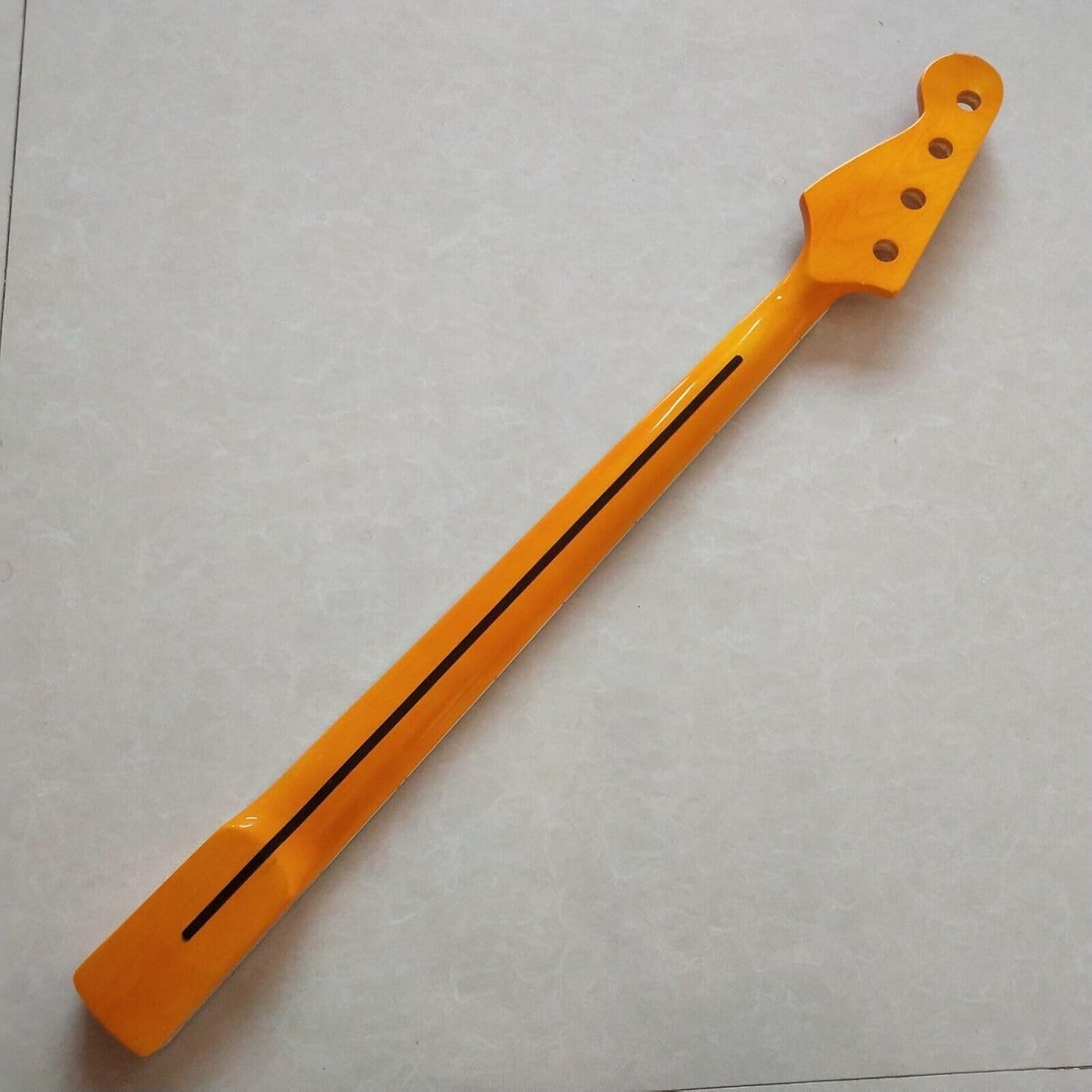 High Electric Bass Guitar Neck 21st Fret Maple Rosewood Fingerboard Replacement Parts