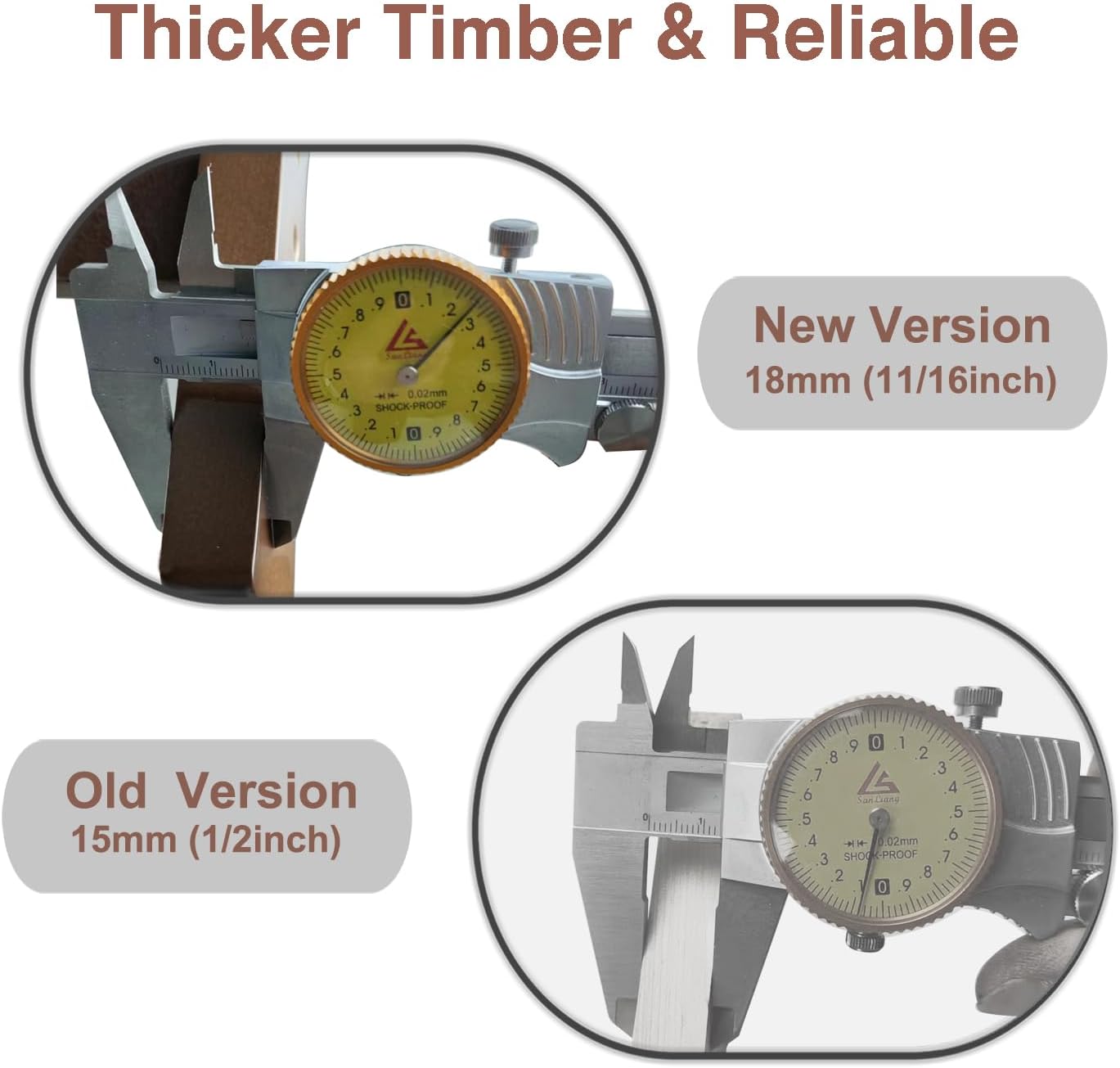 Guitar Stand for Multiple Guitars,Multi Wood Guitar Rack for 4 Acoustic Guitar, 6 Electric or Bass,18mm-thick wooden plank