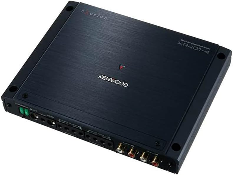 Kenwood Excelon Reference XR401-4 4 Channel Amplifier (Renewed)