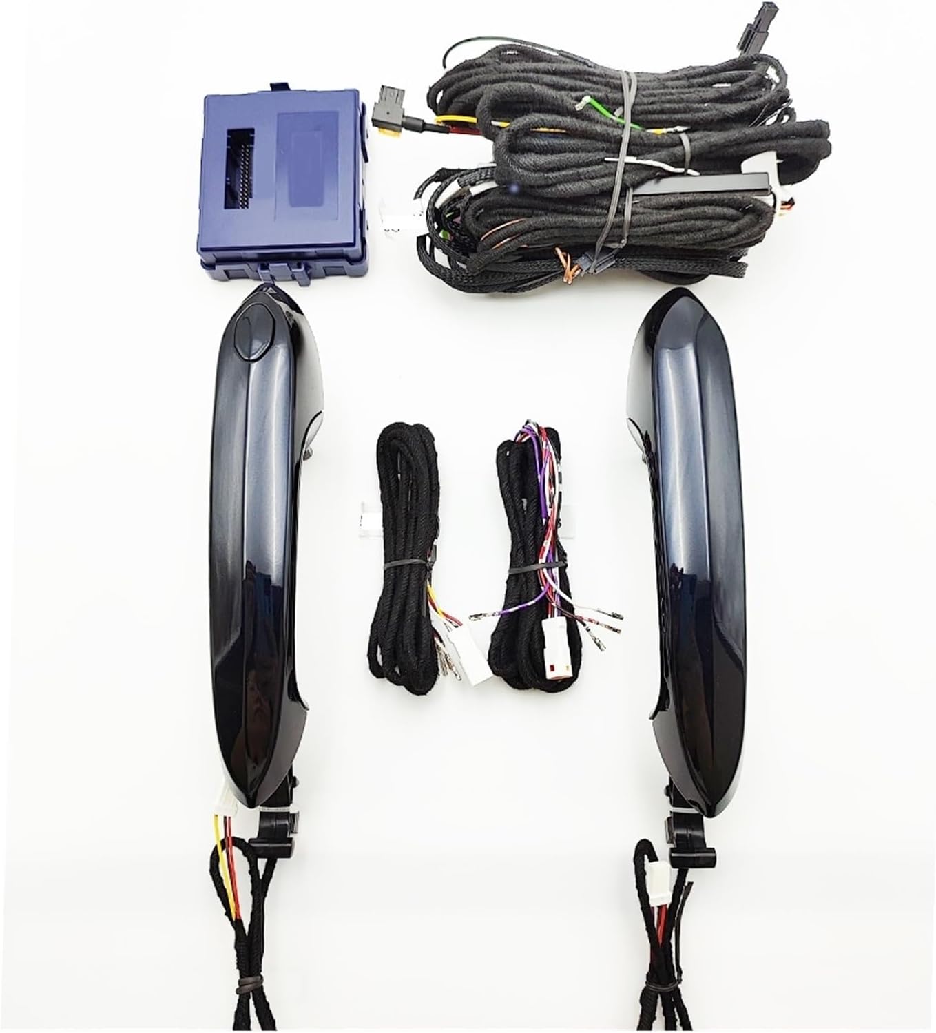 Comfort Access Keyless Entry System PKE Compatible for BMW 3 Series with 2 21-24 Car Handle No Need Programmer No Change Key Black 475