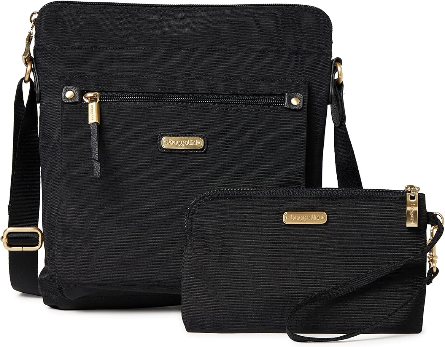 Baggallini womens Go Bagg With Rfid Phone Wristlet