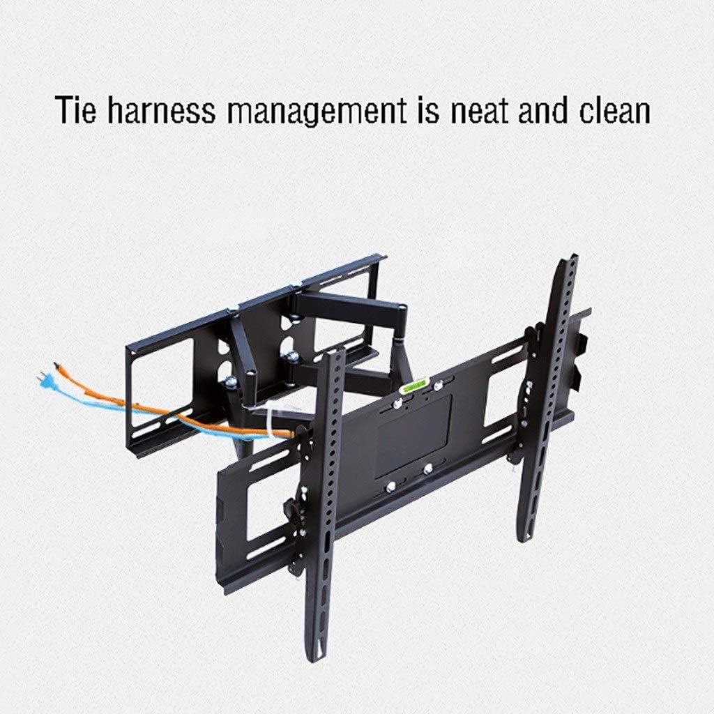 Swivel TV Stand for 32 60 Inch LED TVs Max Load 45kg Adjustable TV Rack with Tilt Wall Mount Bracket