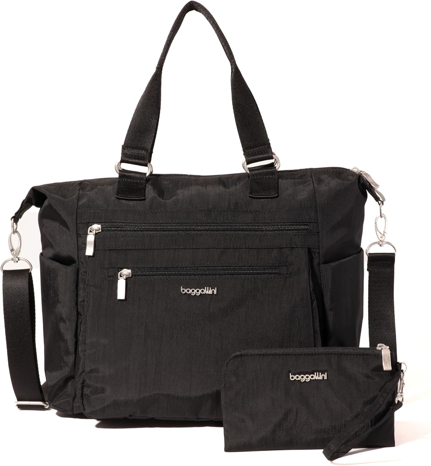 Baggallini womens Trifecta Convertible Backpack