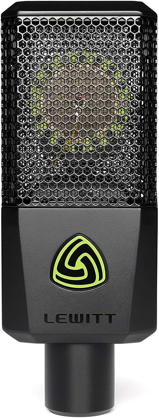 Lewitt LCT 441 Flex Condenser Microphone with Polsen HPC-A30 Studio Headphones & Pop Filter Bundle