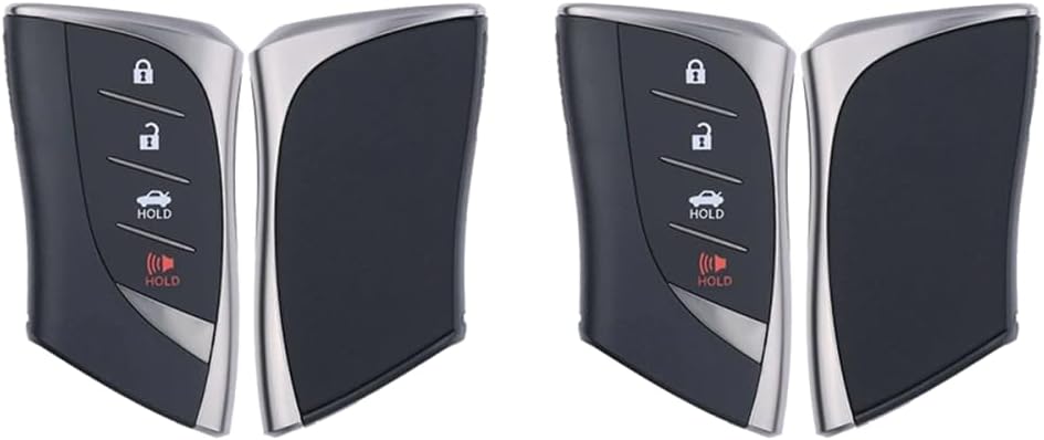 Replcament Smart Key Fob for Lexus ES300h ES350 ES350h Hybrid only 2019 FCC HYQ14FBF Part Number 8990H-50020 8990H50020 8990H-33020 Pack of 2