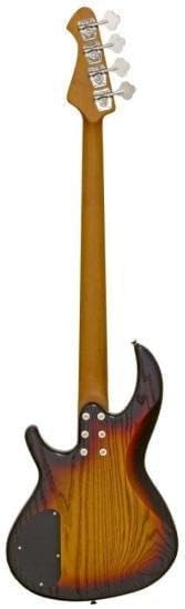 Aria Detroit Electric Bass Open Pore Sunburst