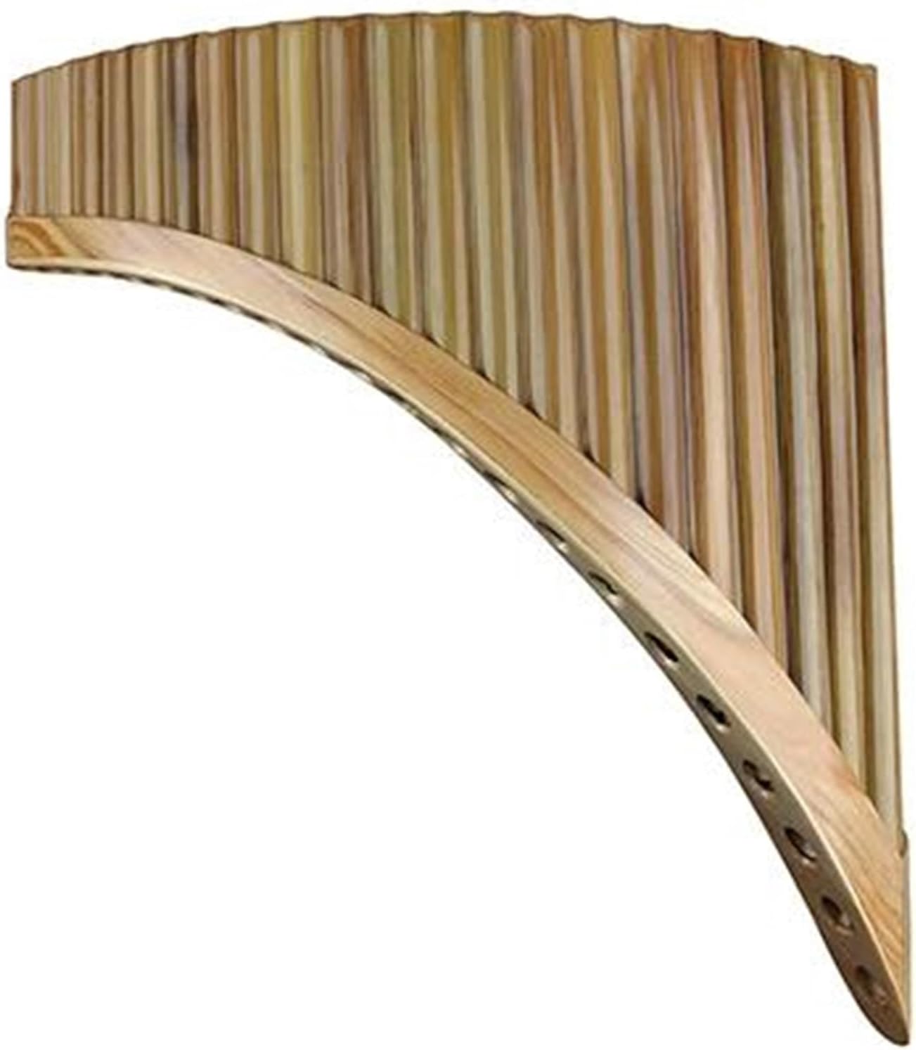 25 Pipe C Key Pan Flute G Key 22 Pipe Panpipe Handmade Wind Instrument With Rich Tone Suitable For Performance(LEFT SAMLL G)